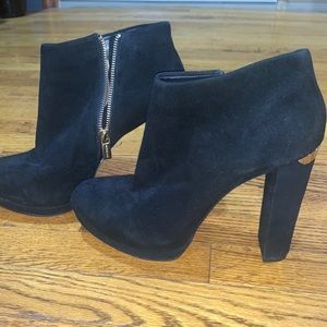 Brand new Michael Kors black booties size 10